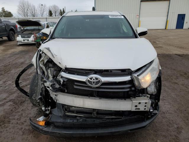 5TDJKRFH9GS234127 - 2016 TOYOTA HIGHLANDER XLE 白色 照片 5