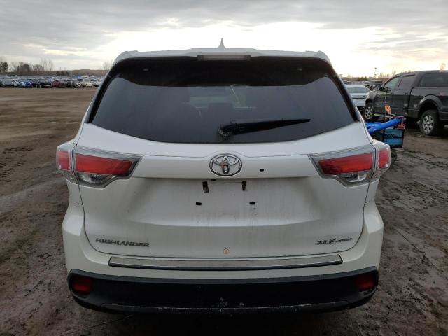 5TDJKRFH9GS234127 - 2016 TOYOTA HIGHLANDER XLE 白色 照片 6