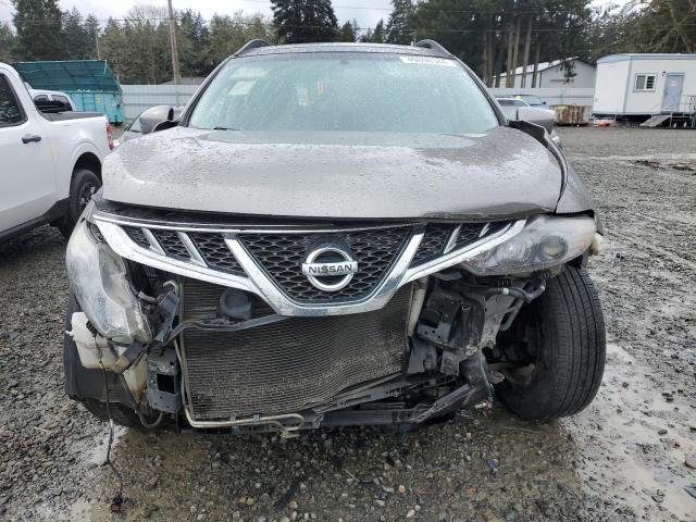 JN8AZ1MW0CW230075 - 2012 NISSAN MURANO S GRAY photo 5