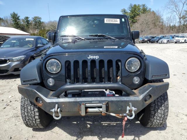 1C4BJWDG0FL595052 - 2015 JEEP WRANGLER U SPORT BLACK photo 5