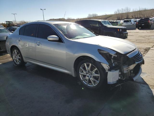 JN1CV6AR4DM350411 - 2013 INFINITI G37 SILVER photo 4