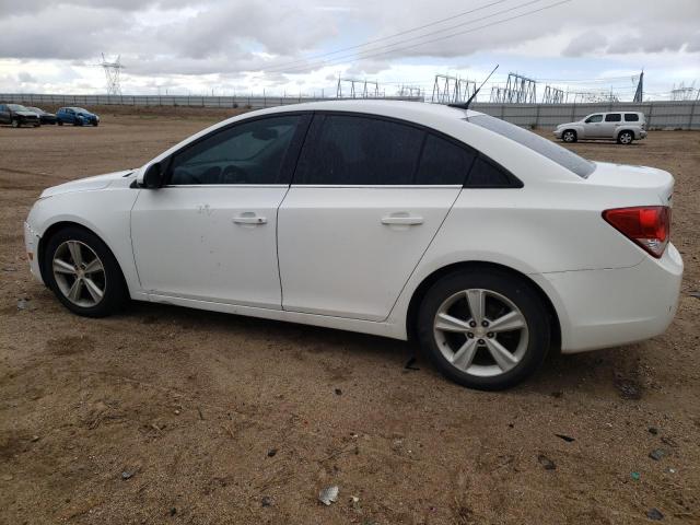 1G1PE5SB8D7126236 - 2013 CHEVROLET CRUZE LT WHITE photo 2