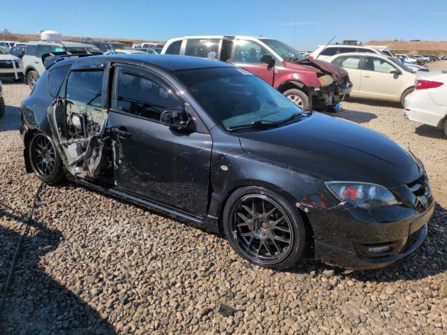 JM1BK34L771627582 - 2007 MAZDA SPEED 3 BLACK photo 4