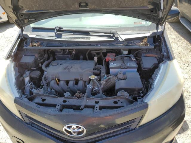 JTDKTUD30CD535709 - 2012 TOYOTA YARIS BLACK photo 11