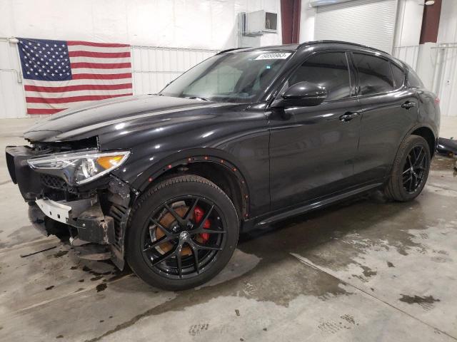 ZASPAKBNXM7D19913 - 2021 ALFA ROMEO STELVIO TI BLACK photo 1
