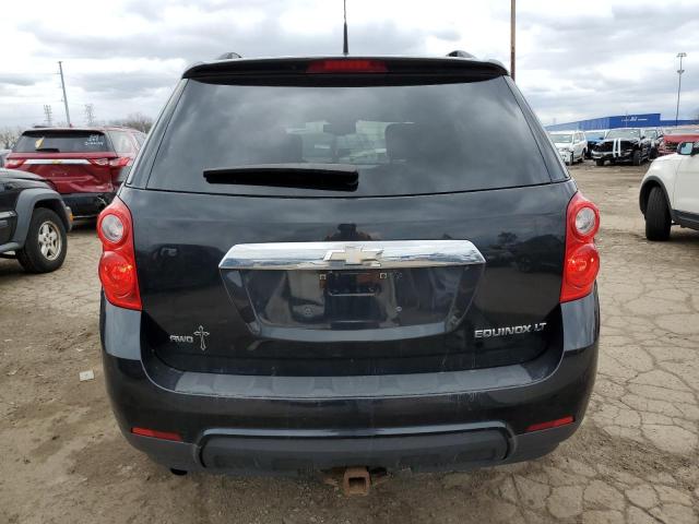 2GNFLNEKXC6388141 - 2012 CHEVROLET EQUINOX LT BLACK photo 6