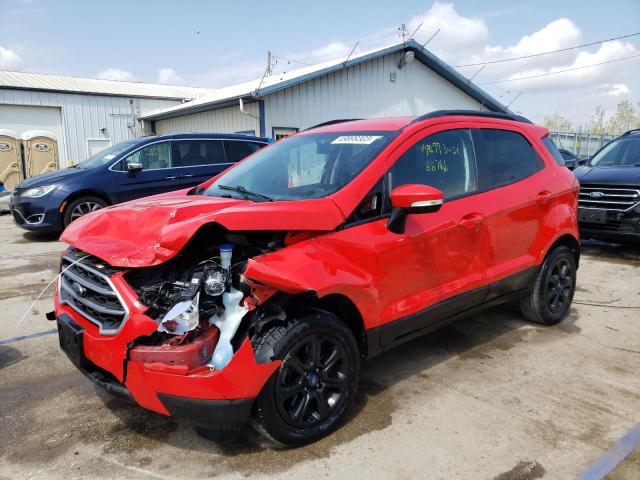 MAJ3S2GE0KC275279 - 2019 FORD ECOSPORT SE Rojo foto 1