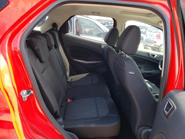 MAJ3S2GE0KC275279 - 2019 FORD ECOSPORT SE Rojo foto 10
