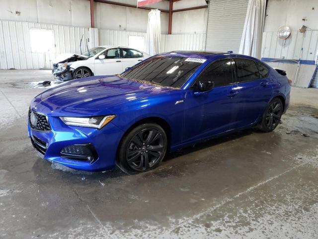 19UUB5F58MA003421 - 2021 ACURA TLX TECH A BLUE photo 1
