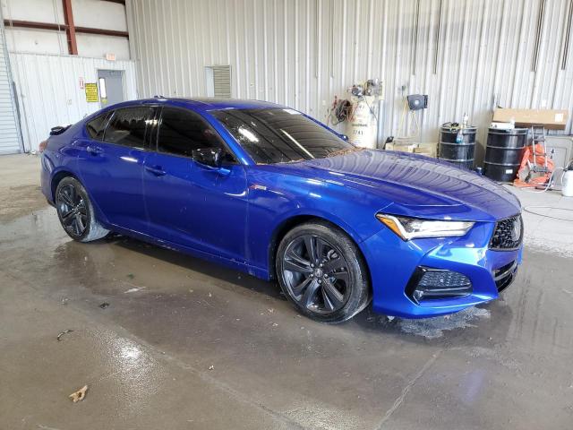 19UUB5F58MA003421 - 2021 ACURA TLX TECH A BLUE photo 4