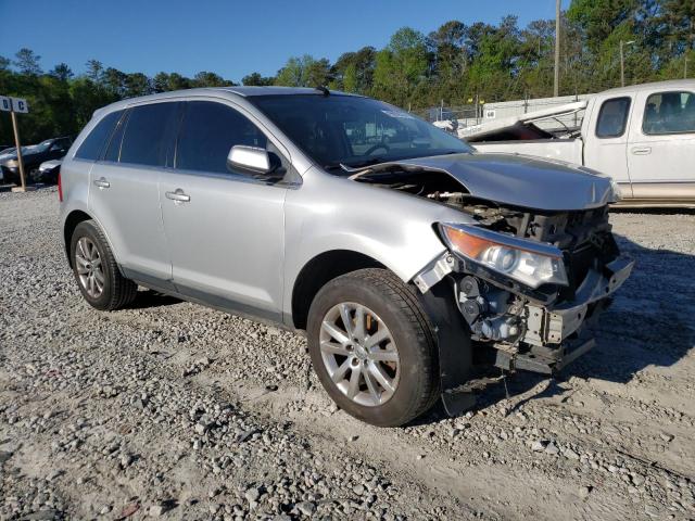 2FMDK3KC2DBB26946 - 2013 FORD EDGE LIMITED SILVER photo 4