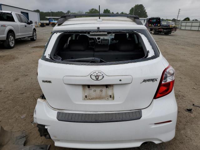 2T1KU40EX9C017181 - 2009 TOYOTA COROLLA MA WHITE photo 6