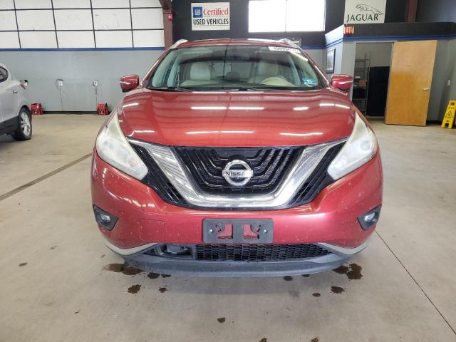 5N1AZ2MH9FN234764 - 2015 NISSAN MURANO S RED photo 5