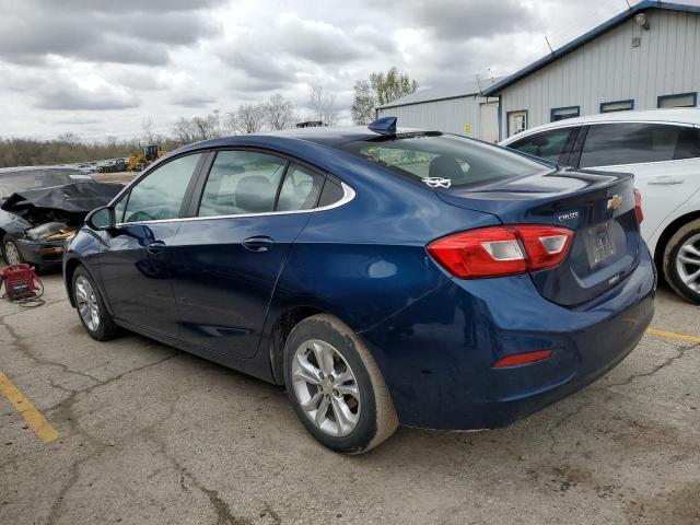 1G1BE5SM0K7107365 - 2019 CHEVROLET CRUZE LT BLUE photo 2