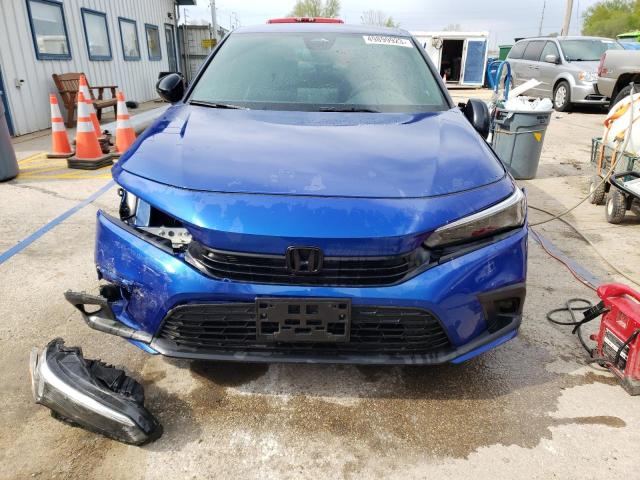 2HGFE2F57NH580913 - 2022 HONDA CIVIC SPORT 蓝色 照片 5