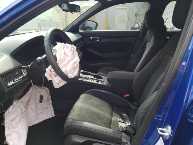 2HGFE2F57NH580913 - 2022 HONDA CIVIC SPORT 蓝色 照片 7