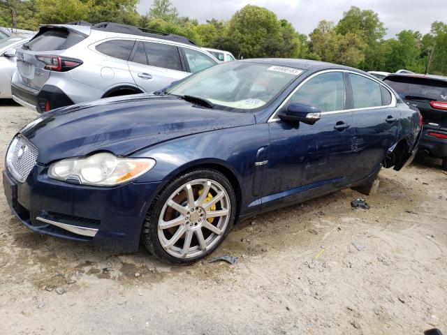 SAJWA07C691R29934 - 2009 JAGUAR XF SUPERCHARGED BLUE photo 1