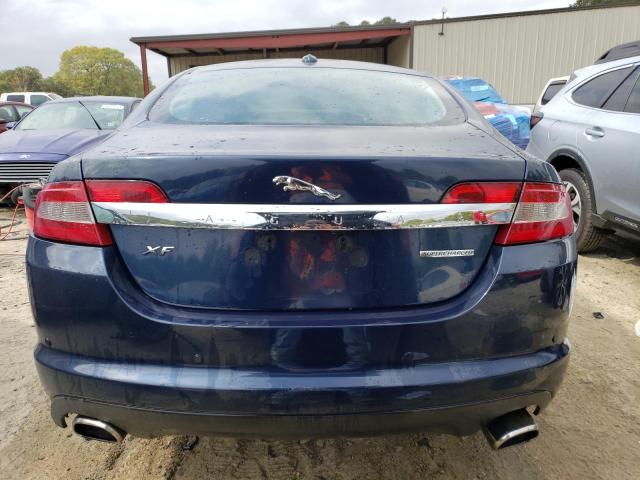 SAJWA07C691R29934 - 2009 JAGUAR XF SUPERCHARGED BLUE photo 6