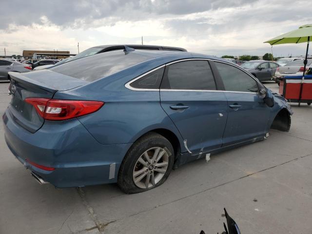 5NPE24AF0HH521096 - 2017 HYUNDAI SONATA SE BLUE photo 3