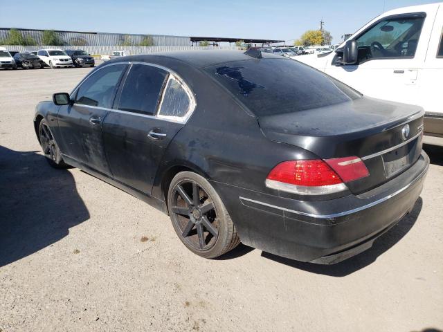 WBAHL83596DT01770 - 2006 BMW 750 I BLACK photo 2