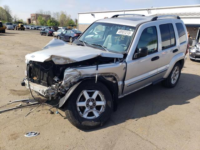 1J8GL58K95W597820 - 2005 JEEP LIBERTY LIMITED SILVER photo 1