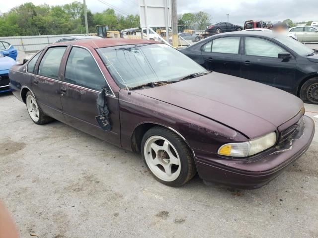 1G1BL52P0SR124140 - 1995 CHEVROLET CAPRICE / CLASSIC SS BURGUNDY photo 4