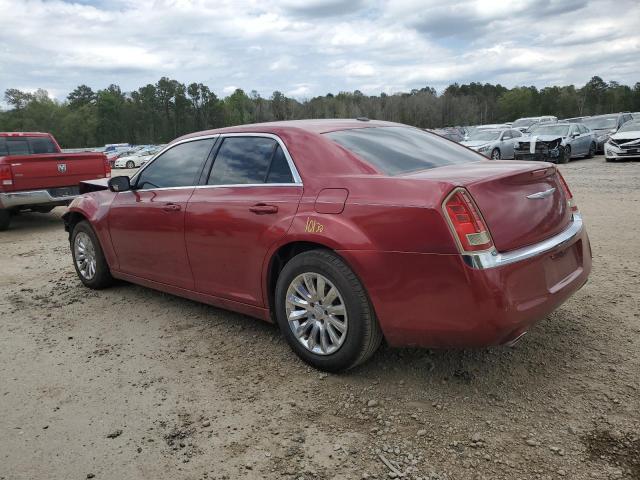 2C3CCAAG2CH246011 - 2012 CHRYSLER 300 BURGUNDY photo 2