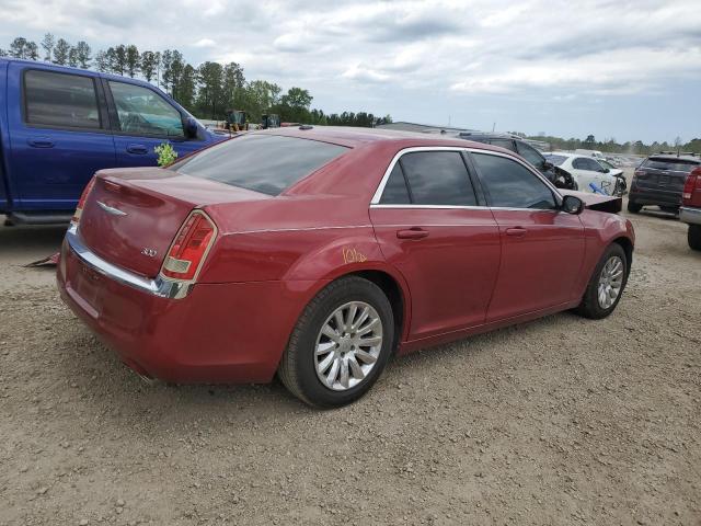 2C3CCAAG2CH246011 - 2012 CHRYSLER 300 BURGUNDY photo 3