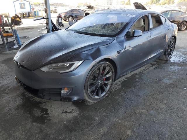 5YJSA1E48JF254615 - 2018 TESLA MODEL S 灰色 照片 1