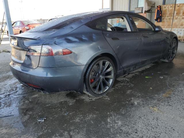 5YJSA1E48JF254615 - 2018 TESLA MODEL S 灰色 照片 3