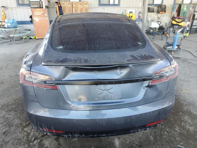 5YJSA1E48JF254615 - 2018 TESLA MODEL S 灰色 照片 6