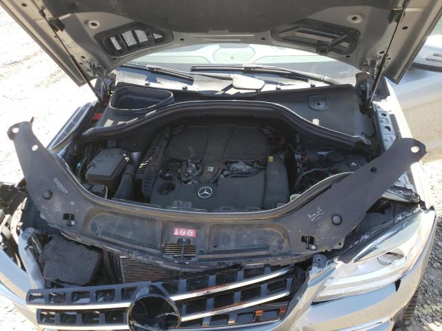 4JGDA5HB3CA000859 - 2012 MERCEDES-BENZ ML 350 4MATIC SILVER photo 12