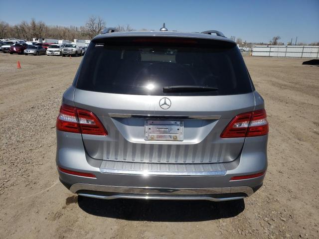 4JGDA5HB3CA000859 - 2012 MERCEDES-BENZ ML 350 4MATIC SILVER photo 6