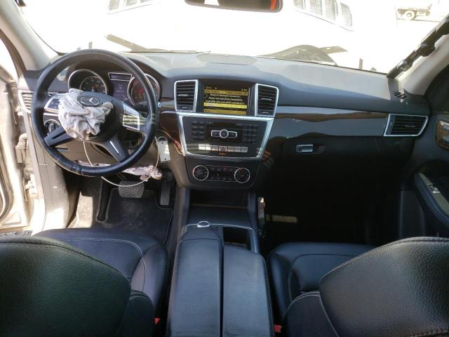 4JGDA5HB3CA000859 - 2012 MERCEDES-BENZ ML 350 4MATIC SILVER photo 8