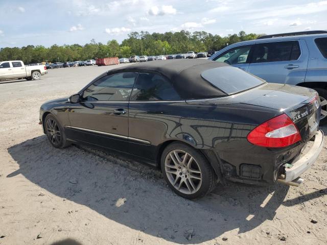 WDBTK56F59T104428 - 2009 MERCEDES-BENZ CLK 350 BLACK photo 2