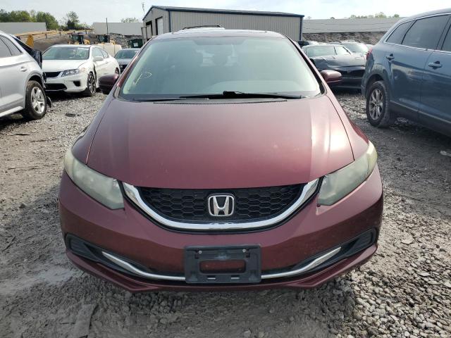 19XFB2F89EE081835 - 2014 HONDA CIVIC EX RED photo 5