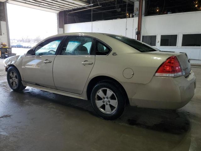 2G1WT57K391147669 - 2009 CHEVROLET IMPALA 1LT TAN photo 2