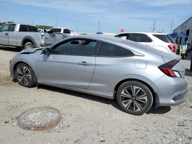 2HGFC3B78HH359571 - 2017 HONDA CIVIC EXL SILVER photo 2