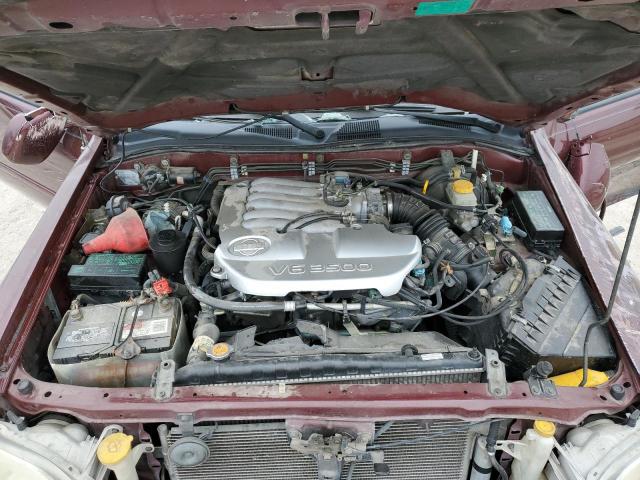 JN8DR09X41W579911 - 2001 NISSAN PATHFINDER LE 勃艮第红 照片 12