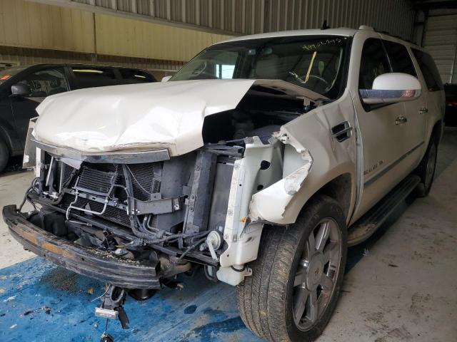 1GYS3HEF2ER223262 - 2014 CADILLAC ESCALADE ESV LUXURY WHITE photo 1