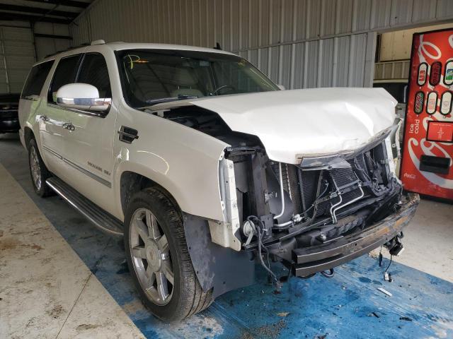 1GYS3HEF2ER223262 - 2014 CADILLAC ESCALADE ESV LUXURY WHITE photo 4