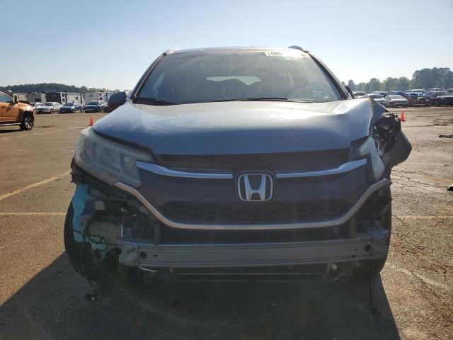 2HKRM3H79GH557985 - 2016 HONDA CR-V EXL BLUE photo 5