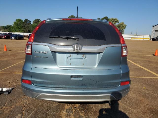 2HKRM3H79GH557985 - 2016 HONDA CR-V EXL BLUE photo 6