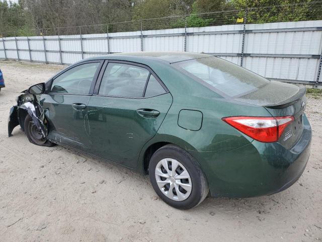 2T1BPRHE3EC073627 - 2014 TOYOTA COROLLA ECO GREEN photo 2