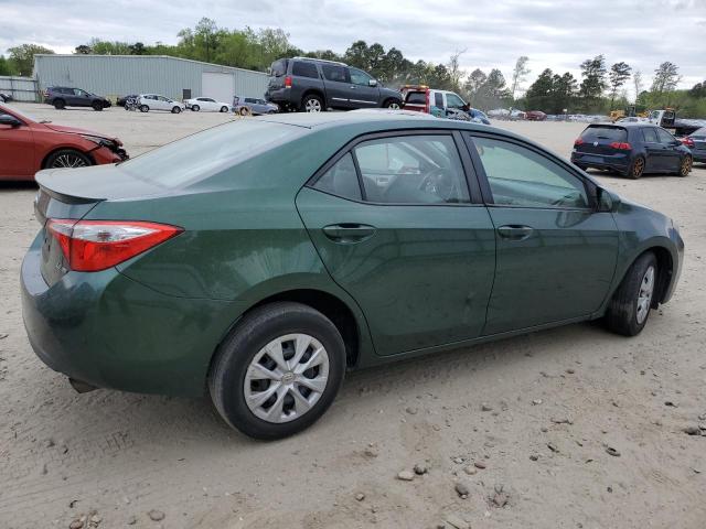 2T1BPRHE3EC073627 - 2014 TOYOTA COROLLA ECO GREEN photo 3