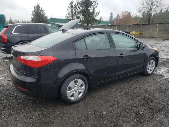 KNAFK4A65G5577034 - 2016 KIA FORTE LX BLACK photo 3