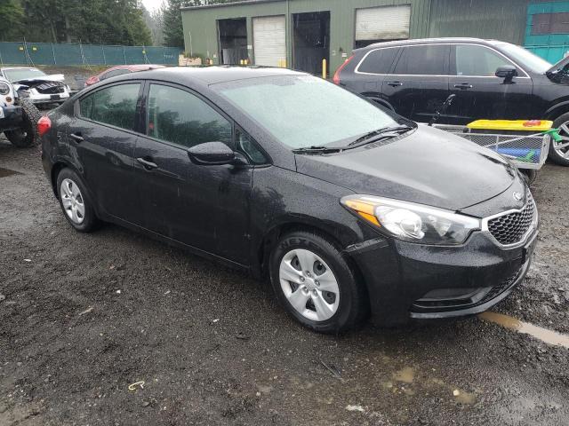 KNAFK4A65G5577034 - 2016 KIA FORTE LX BLACK photo 4