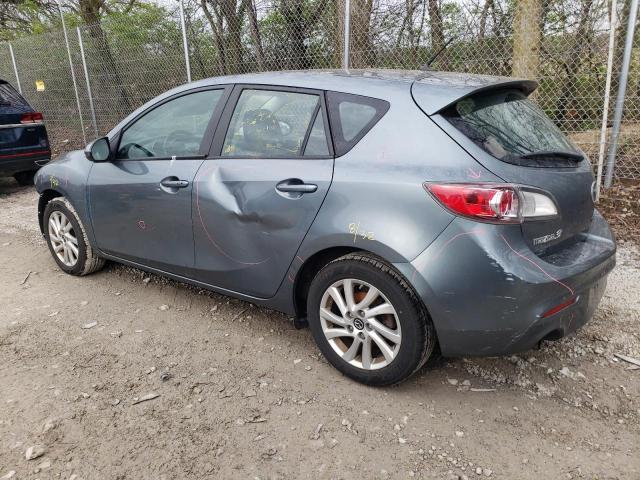 JM1BL1L70D1760489 - 2013 MAZDA 3 I BLUE photo 2