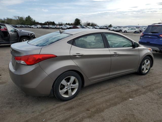 5NPDH4AE1DH186734 - 2013 HYUNDAI ELANTRA GLS GRAY photo 3