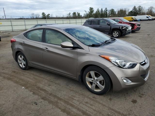 5NPDH4AE1DH186734 - 2013 HYUNDAI ELANTRA GLS GRAY photo 4